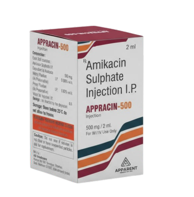 Amikacin Sulphate Injection I.P. 500mg/2ml